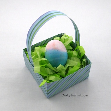 Easter basket grass tissue paper