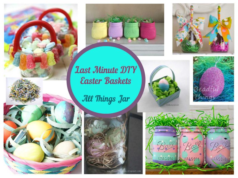 8 Last Minute Diy Easter Baskets 