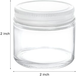 2 oz glass jar with screw lid